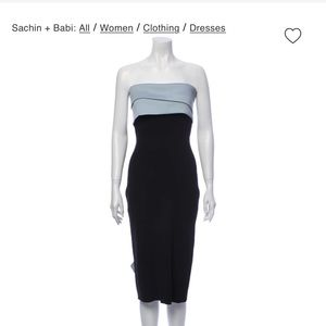 Sachin & Babi fitted dress